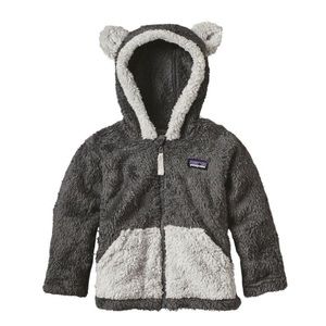 PATAGONIA BABY FURRY FRIENDS HOODY INFANTS`/TODDLERS`